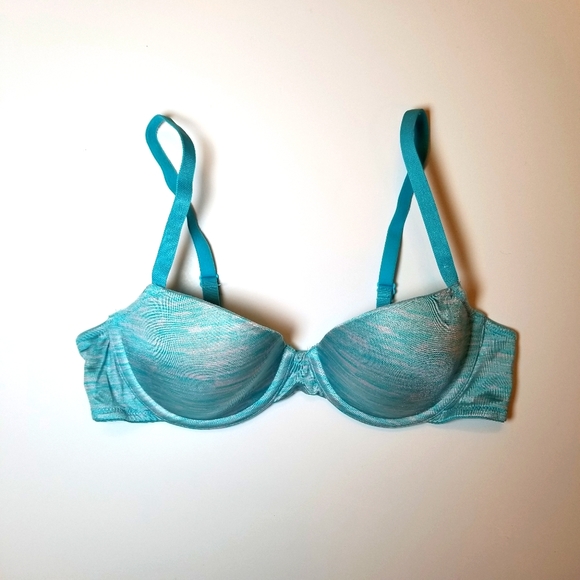La Senza Remix Balconette Bra Light Blue - Picture 1 of 4
